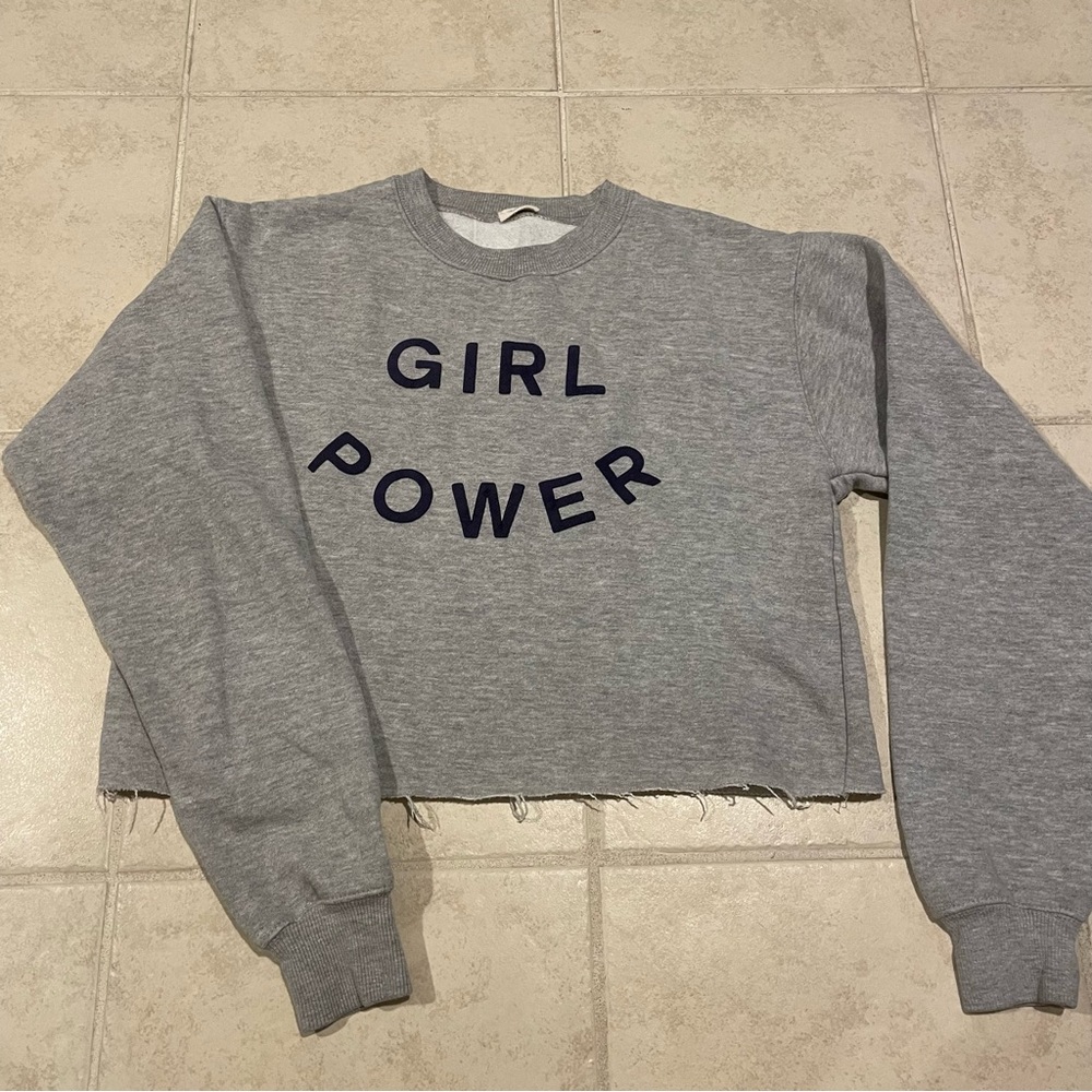brandy melville girl power sweatshirt